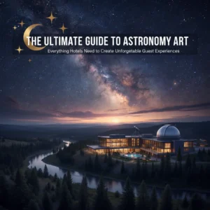 The Ultimate Guide to Astronomy Art: Everything Hotels Need to Create Unforgettable Guest Experiences