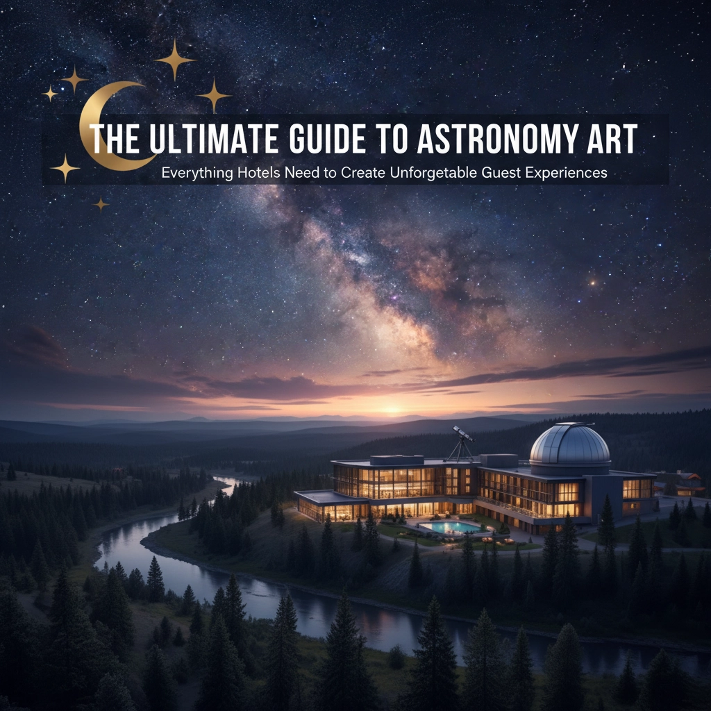 The Ultimate Guide to Astronomy Art: Everything Hotels Need to Create Unforgettable Guest Experiences