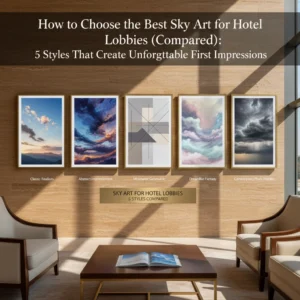 How to Choose the Best Sky Art for Hotel Lobbies (Compared): 5 Styles That Create Unforgettable First Impressions