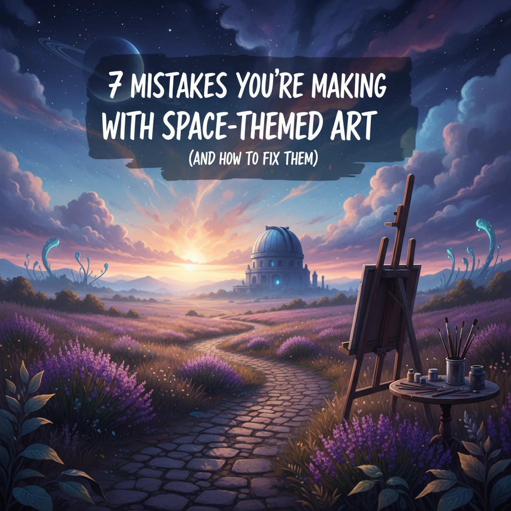 7 Mistakes You're Making with Space-Themed Art (and How to Fix Them)