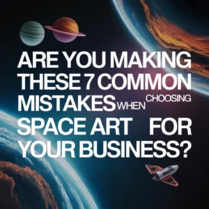 Are You Making These 7 Common Mistakes When Choosing Space Art for Your Business?