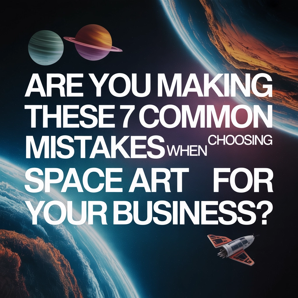 Are You Making These 7 Common Mistakes When Choosing Space Art for Your Business?