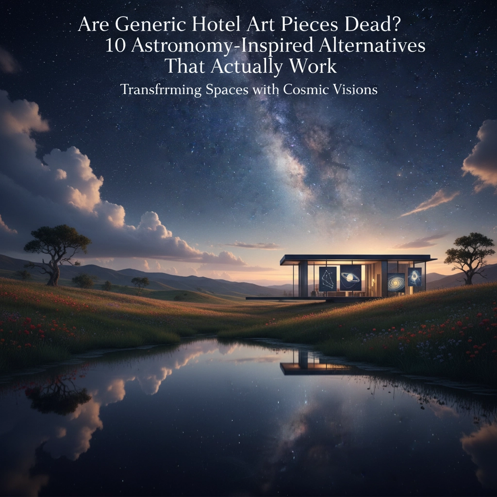 Are Generic Hotel Art Pieces Dead? 10 Astronomy-Inspired Alternatives That Actually Work